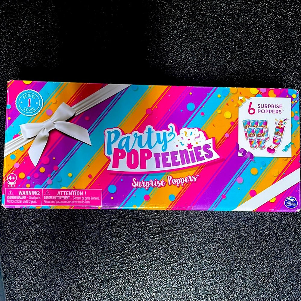 Brand new never opened includes 6 popteenies